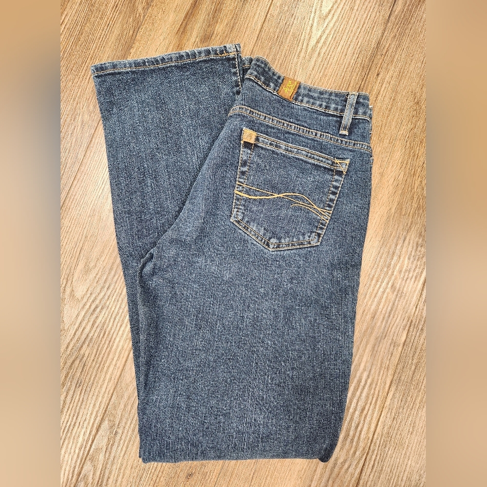 Aura Wrangler Dark Blue Straight Jeans